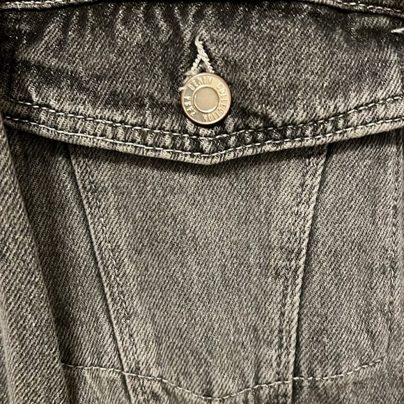 Zara Kids Denim Jumpsuit in Charcoal Grey size 13-14 - Picture 4 of 8